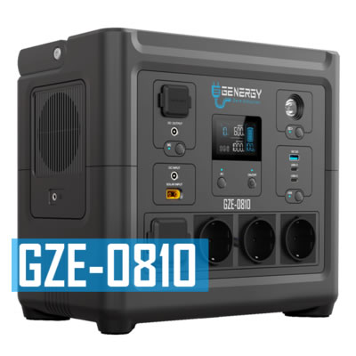 Station d'Energie Portable GZE0810 835Wh