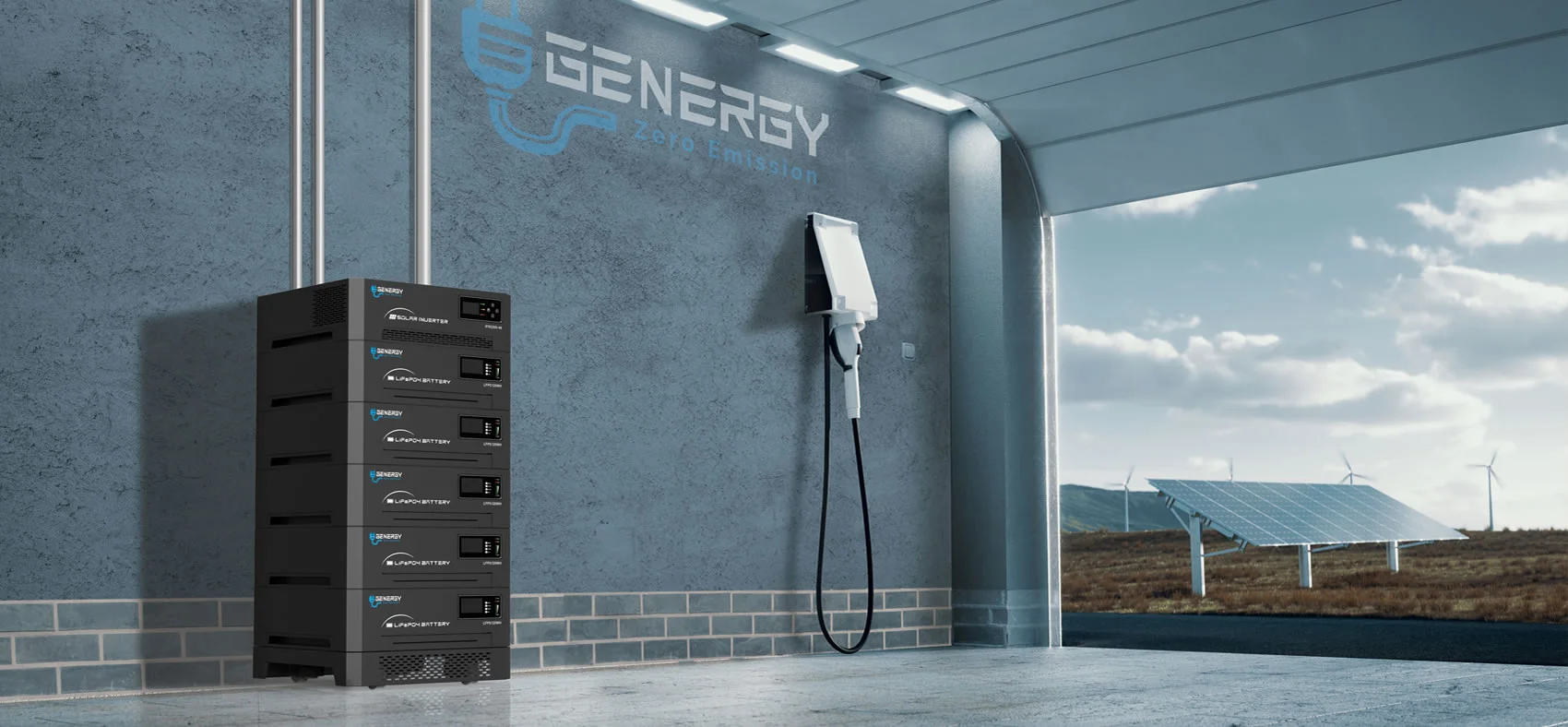 Sistema fotovoltaico todo en uno