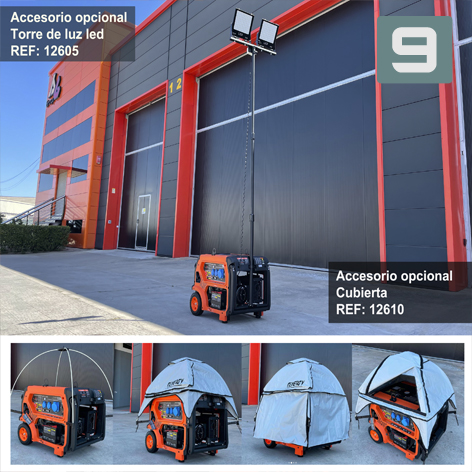 9 ACCESORIOS OPCIONALES