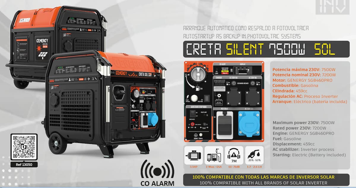 GENERADOR CRETA SILENCIOSO