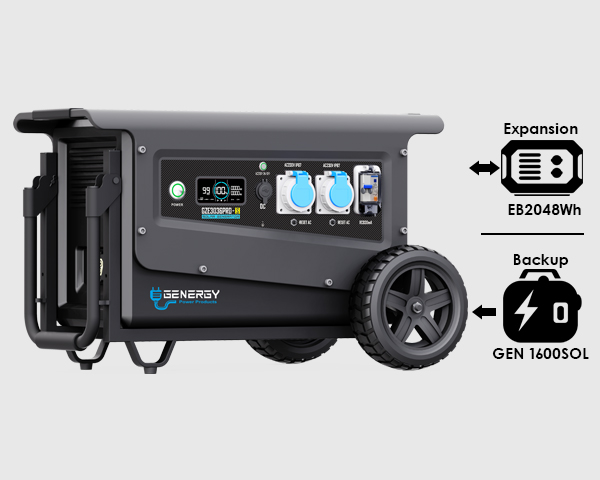 GENERADOR SOLAR PORTÁTIL GZE-3036-PRO-S [E]