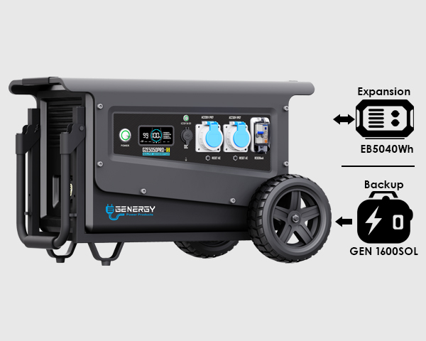 GENERADOR SOLAR PORTÁTIL GZE-5050-PRO-S [E]