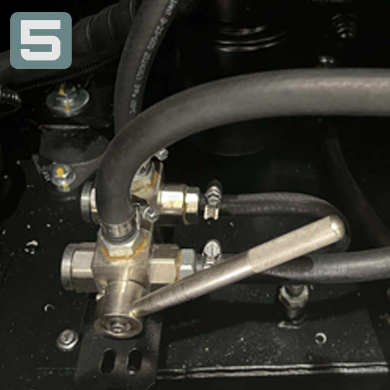5 PREPARADO PARA TANQUE EXTERNO DE COMBUSTIBLE