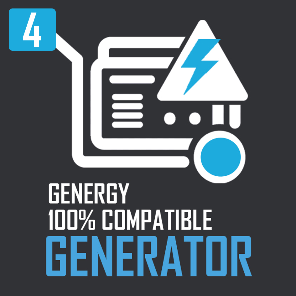 4 COMPATIBLE CON TODOS LOS GENERADORES GENERGY