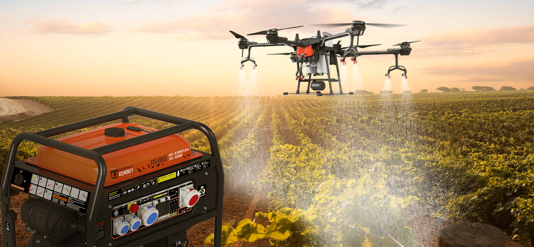 Generadores para drones