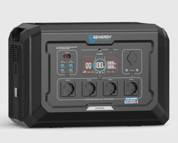 GENERADOR SOLAR PORTÁTIL GZE-2025-E
