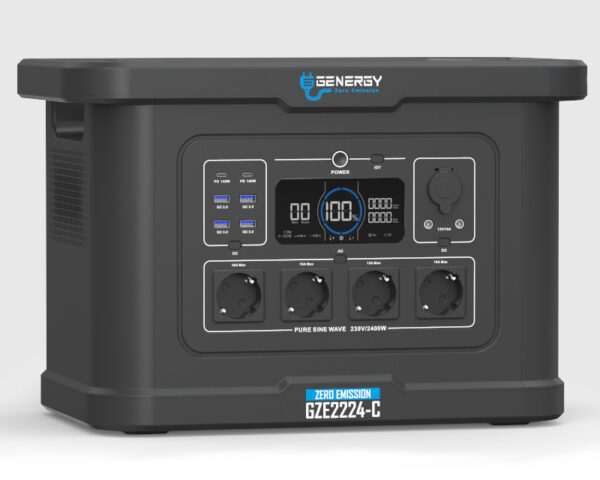 GENERADOR SOLAR PORTÁTIL GZE-2224-C