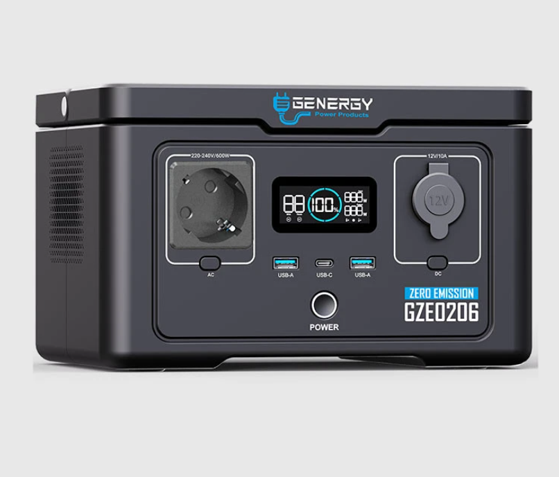 GENERADOR SOLAR PORTÁTIL GZE-0206
