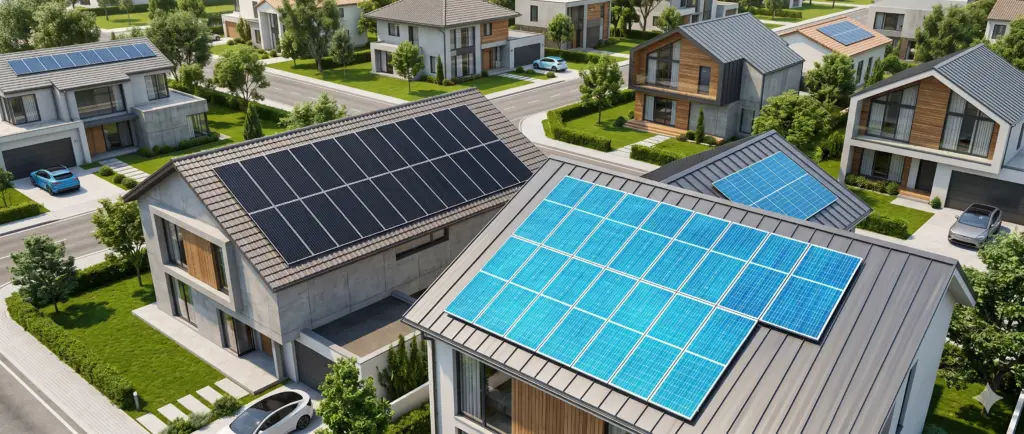 Tipos de paneles fotovoltaicos