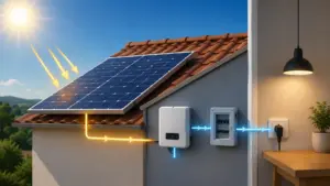 Cómo funciona una placa solar