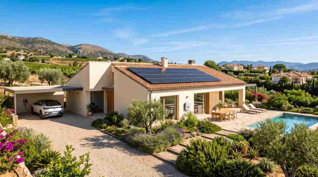 Cuántas placas solares necesito para una casa de 150 m²