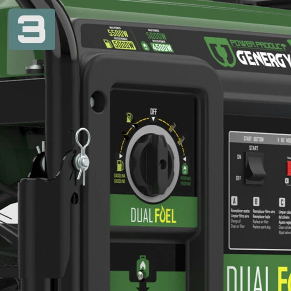 3 SELECTOR DE COMBUSTIBLE