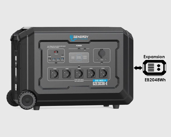 STATION D'ÉNERGIE PORTABLE GZE3036-E