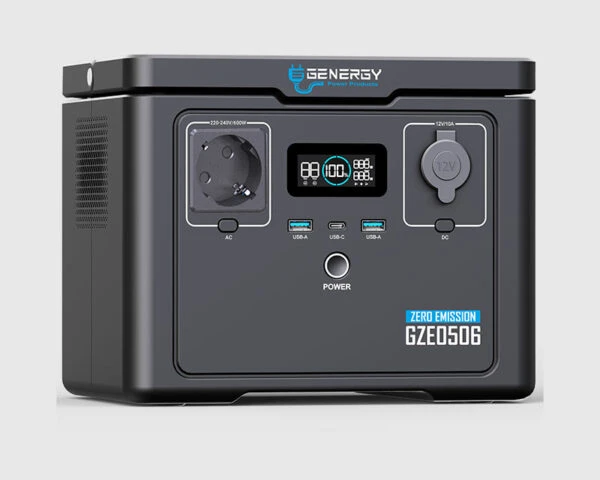 GENERADOR SOLAR PORTÁTIL GZE-0506