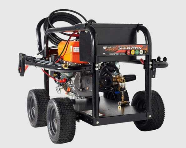 Hidrolimpiadora de gasolina Genergy NARCEA 275 bar con arranque eléctrico