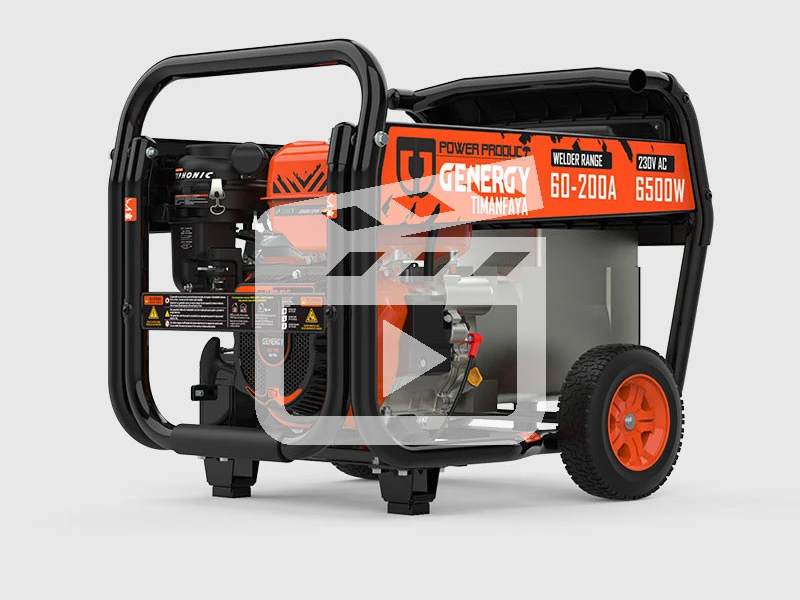 MOTOSOLDADORA TIMANFAYA-200A-6500W-video