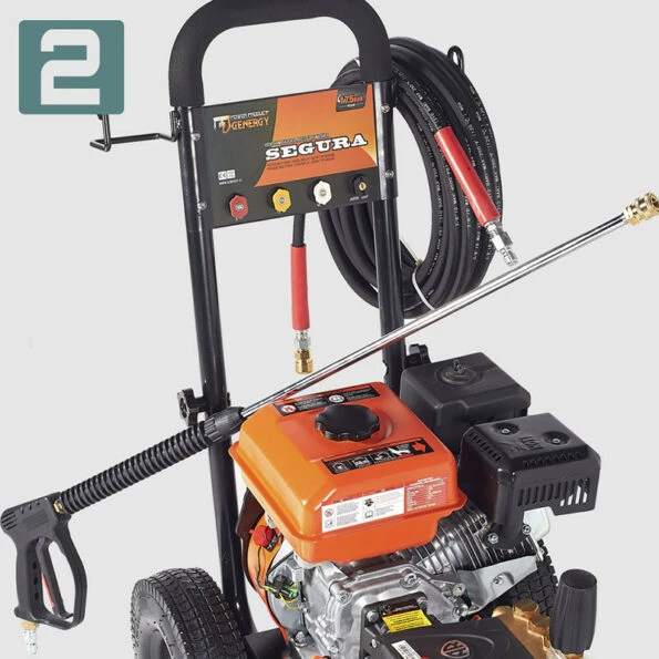 2 LANZA TELESCÓPICA Y BOQUILLAS INCLUIDAS