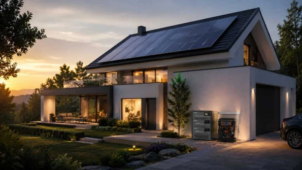 Kit solar para una casa aislada con baterías