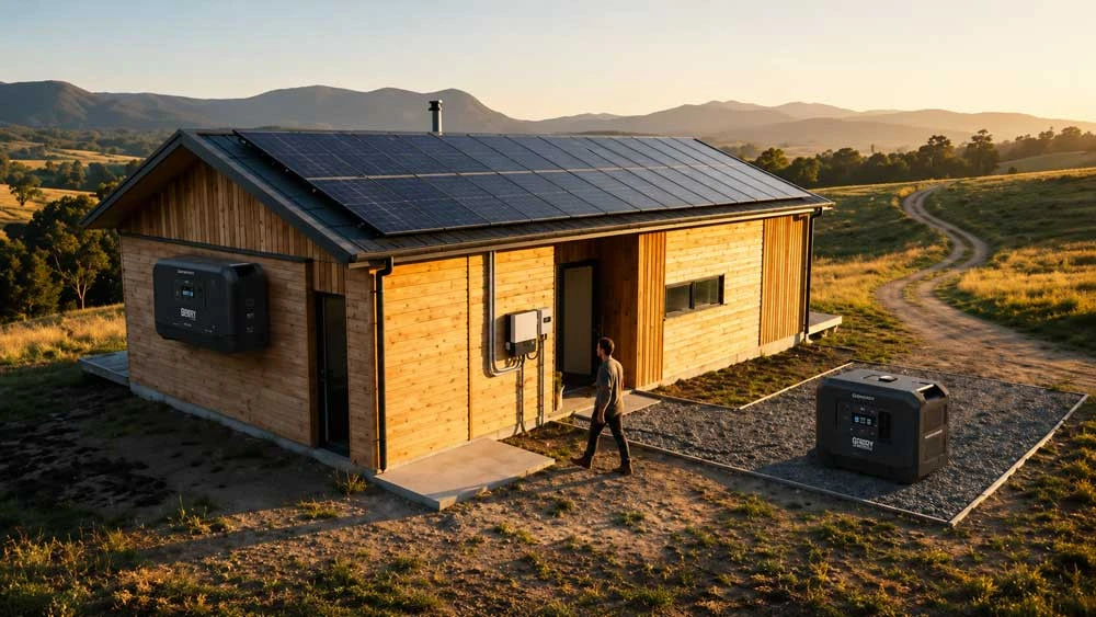 Baterías solares en viviendas aisladas