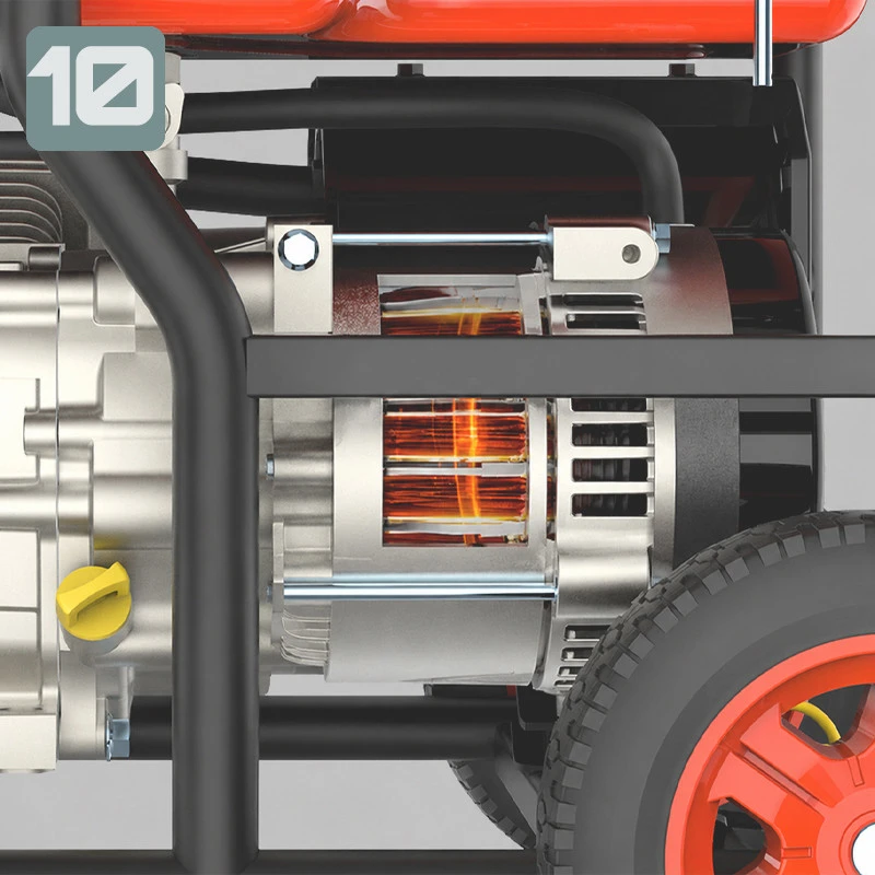 10 COPPER COILED ALTERNATOR